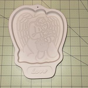 Longaberger potter angels cookie press